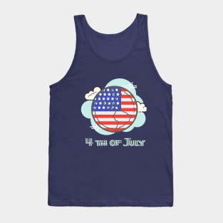 Happy independence day USA 4th July Tank Top